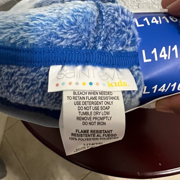 Saint Eve Blue Shark Kids Pajama Set - Picture 3 of 5